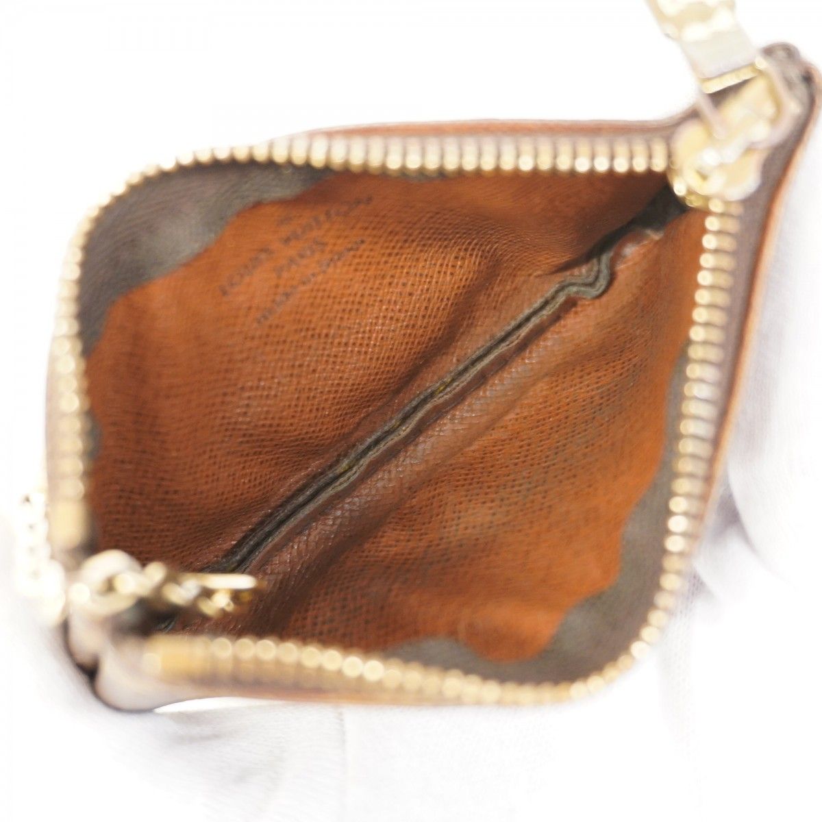 5od3131】ルイヴィトン コインケース モノグラム ポシェットクレ M62650 ブラウン【中古】メンズ レディース ユニセックス 中古  LOUIS VUITTON ルイヴィトン ポシェットクレ モノグラム 小銭入れ M62650 （B）【クーポン配布中】