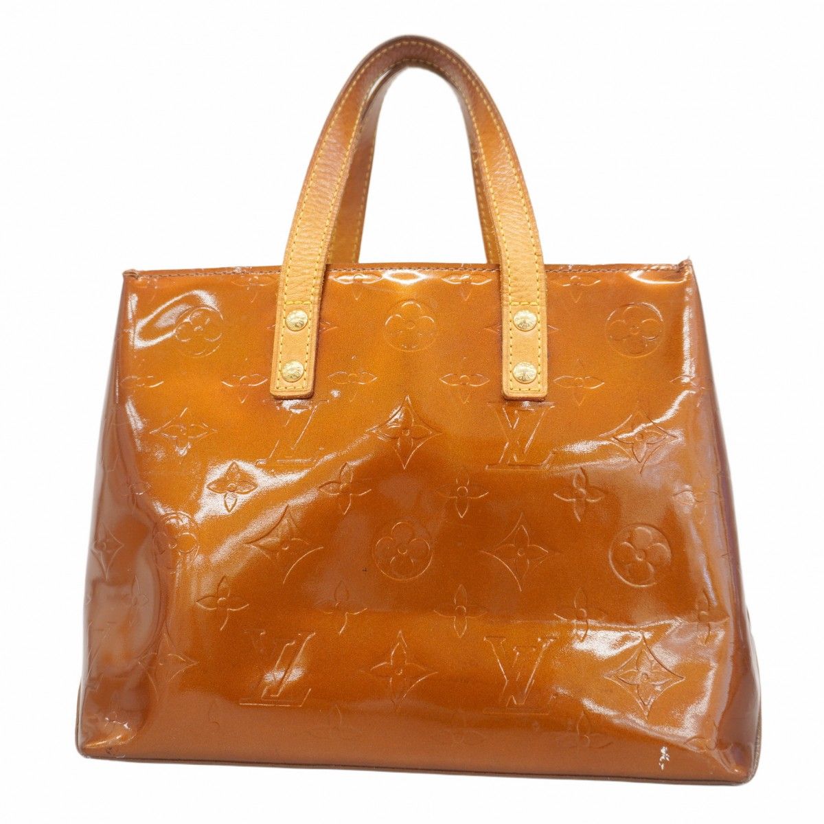 LOUIS VUITTON　ヴェルニ リードPM ブロンズ ルイヴィトンリード PM 14125 ブロンズ レディース モノグラムヴェルニ