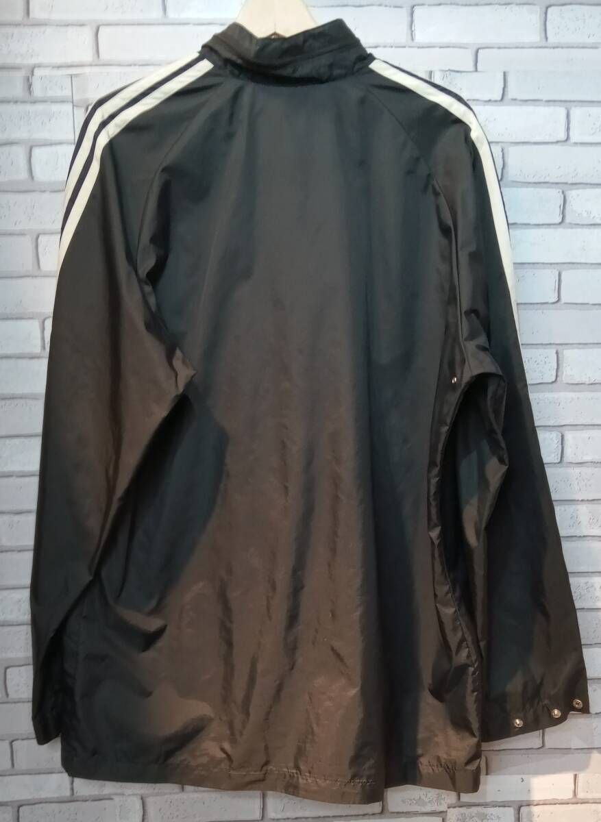 adidas アディダス ジャケット ナイロンジャケット 80s 90s Lサイズ ブラック スポーツ