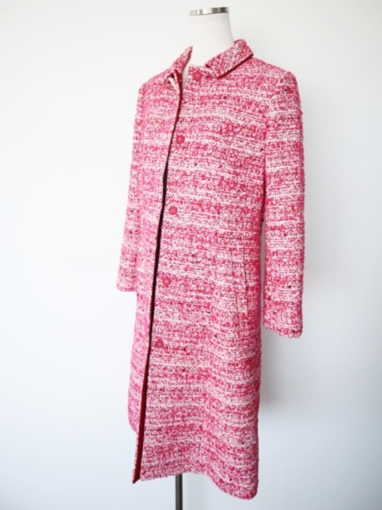 TOCCA トッカ ツイードコート MISS HEPBURN モヘヤ 赤 6 TOCCA トッカ ツイードコート MISS HEPBURN モヘヤ 赤 6 Yahoo