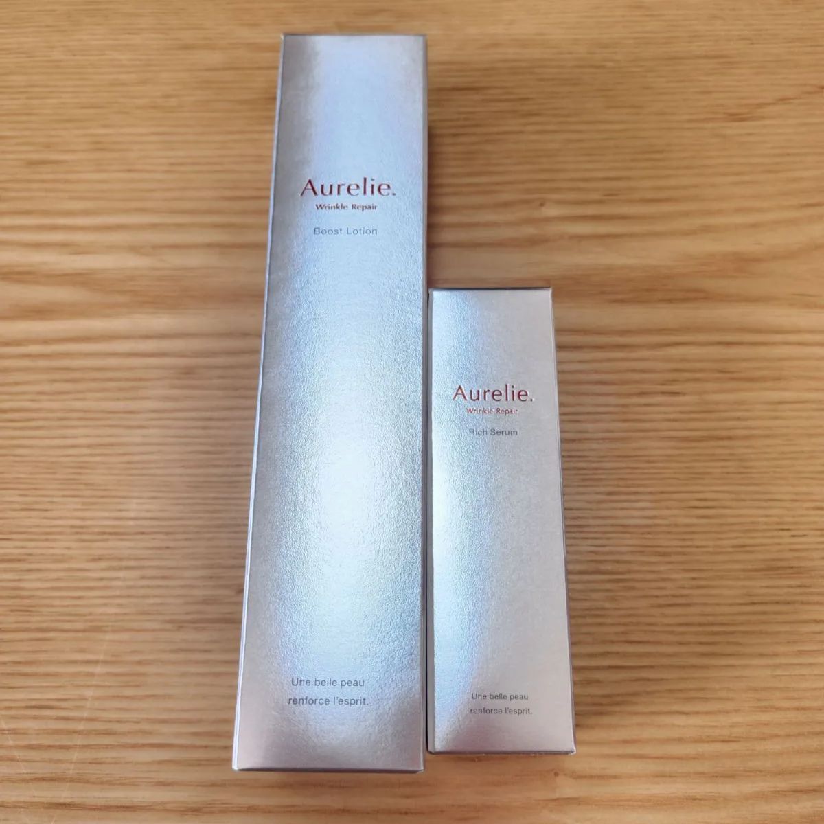 オレリー リンクルリペア ブーストローション＆セラム 2点セット 未