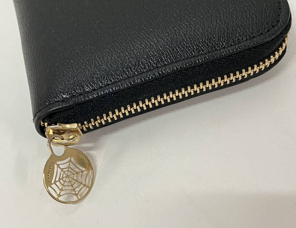 CHARLOTTE OLYMPIA シャーロット オリンピア 長財布 猫 ブラック 