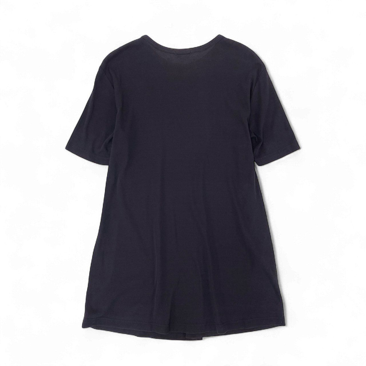 TOKUKOLERVOL★トクコ黒地☆チュニック・ワンピース 18k20 TOKUKO 1er VOL トクコプルミエヴォル 半袖Tシャツワンピース