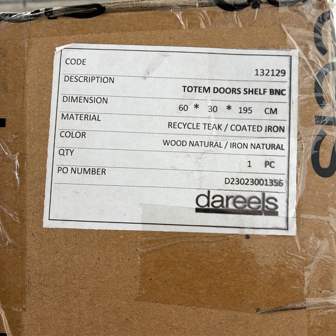 新品・未開封】ASPLUND dareels TOTEM DOORS SHELF アスプルンド