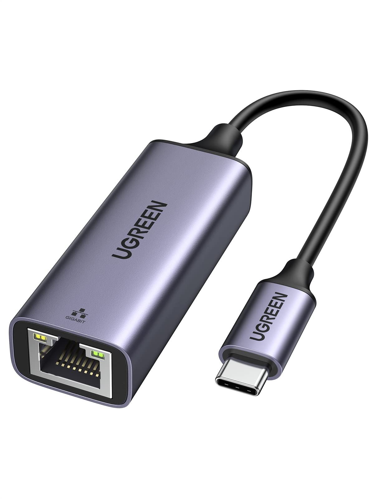 LAN 有線LANアダプター Type-C LAN OTG機能対応 1000Mbps高速 USB-C USB-C to RJ45 ギガビットイーサネット Thunderbolt 3搭載 MacBook UGREEN Asus Lenovo Acer Dell