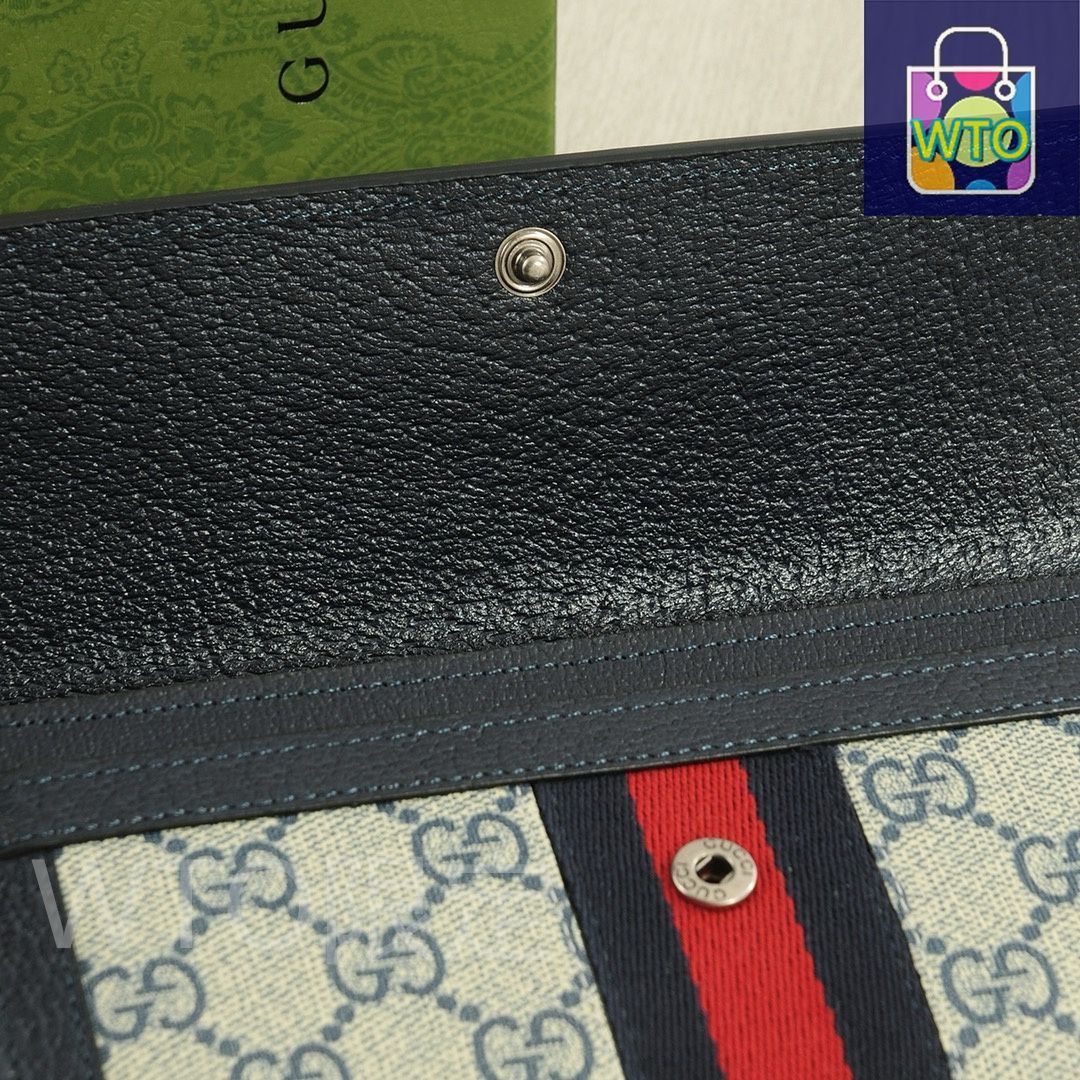 R2021 未使用 グッチ GGスプリーム オフィディア 二つ折り財布 GUCCI グッチ オフィディア GGフレンチフラップウォレット 二つ折り