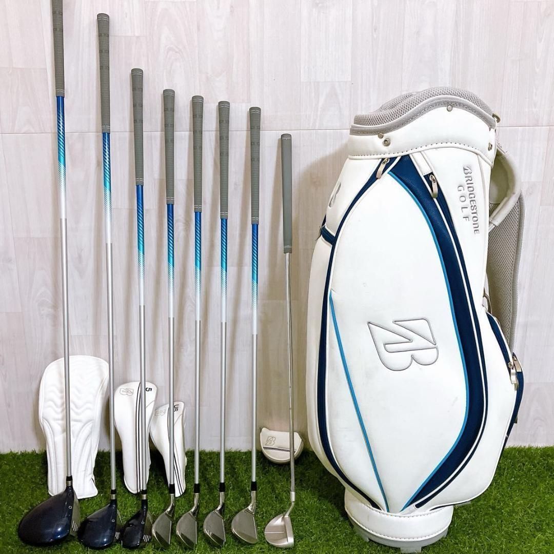 ブリヂストン BG-100L レディースゴルフセット 8本 初心者 ハーフ