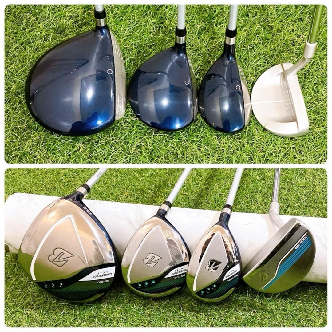 ブリヂストン BG-100L レディースゴルフセット 8本 初心者 ハーフ