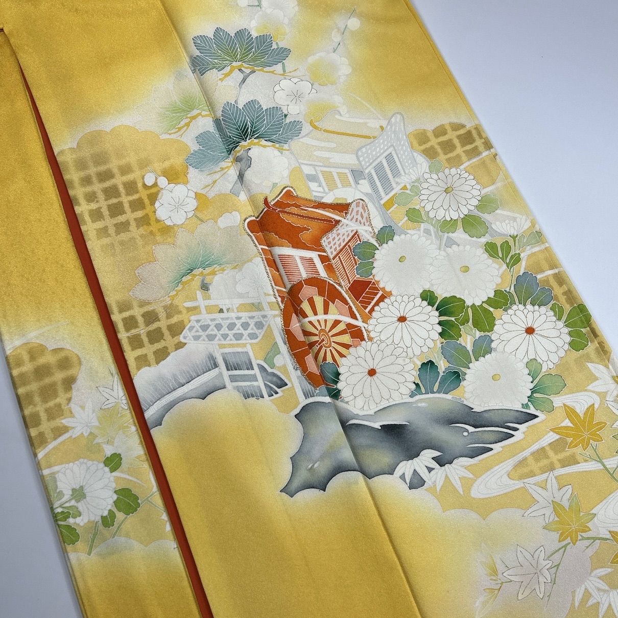 振袖6枚まとめ売り　リメイク用　素材用　着付け練習　成人式 2024年 ファッション 振袖6枚まとめ売り リメイク用 素材用 着付け練習