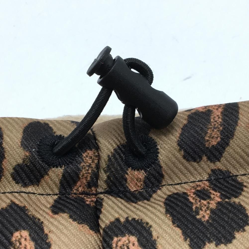 超美品】パーリーゲイツ ネックウォーマー 公式 ベージュ×黒