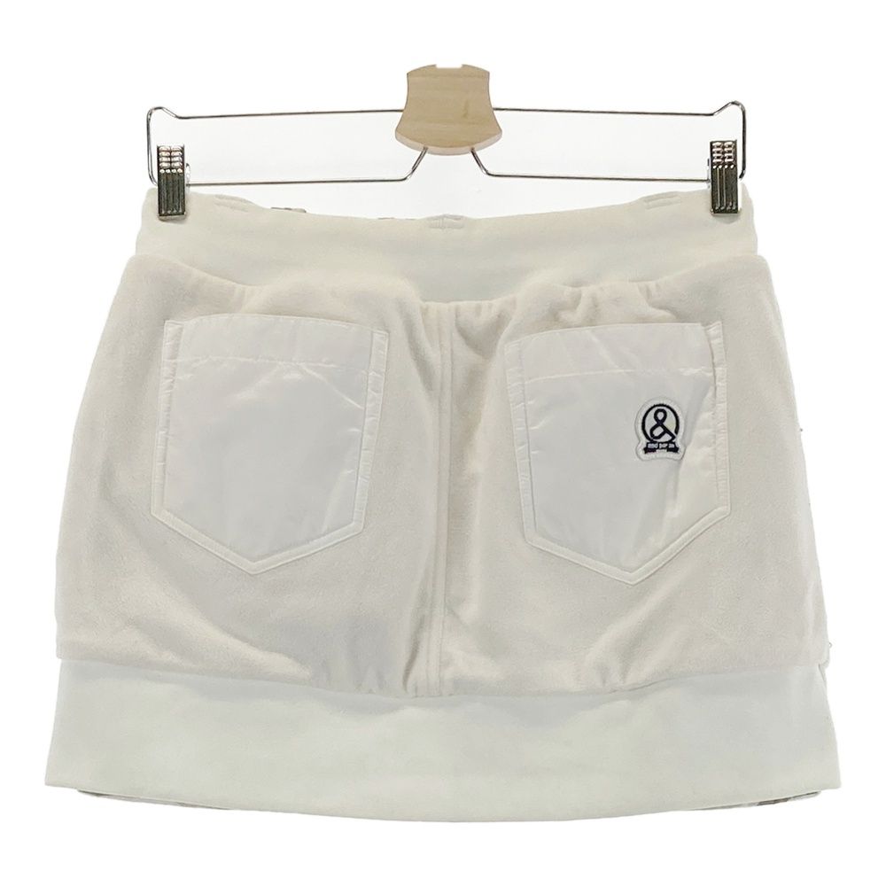 サイズ：M AND PER SE アンパスィ 起毛 リバーシブル 中綿スカート