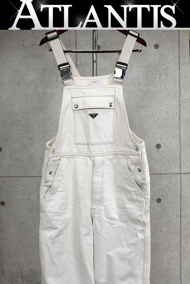 PRADA 銀座店 プラダ トライアングル ロゴプレート デニム