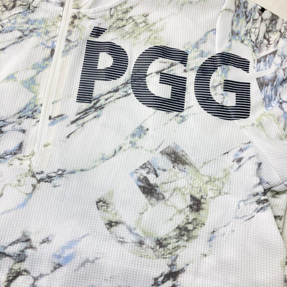 サイズ：0 PGG PEARLY GATES パーリーゲイツ 半袖ハーフジップ