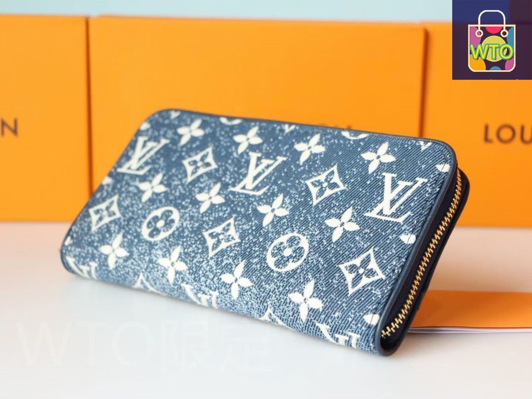 今日特価】Louis Vuitton ルイ・ヴィトン モノグラムデニムウォレット