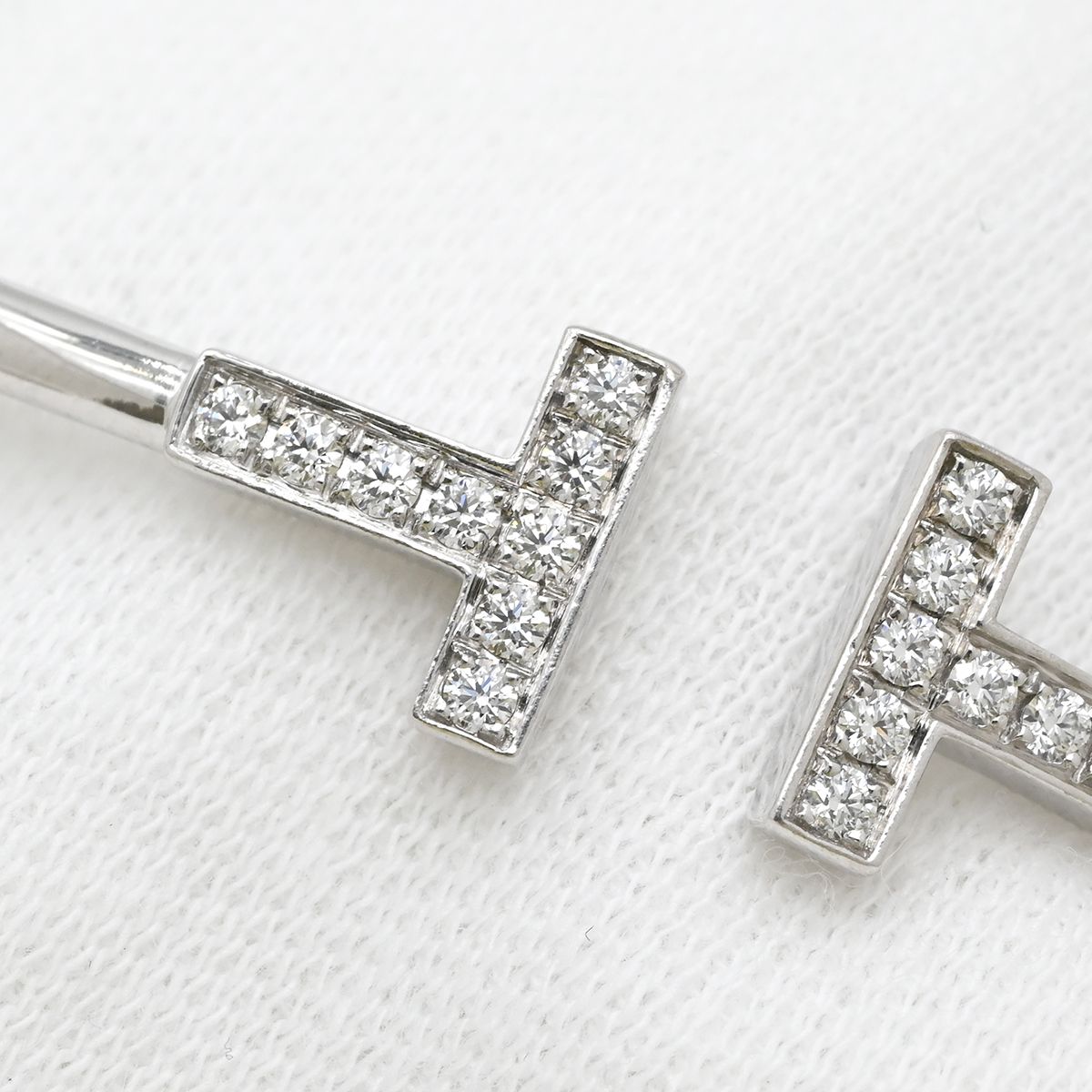 ティファニー Tiffany & Co ブレスレット Tワイヤー K18WG 
