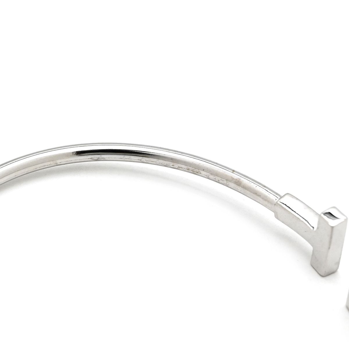 ティファニー Tiffany & Co ブレスレット Tワイヤー K18WG 