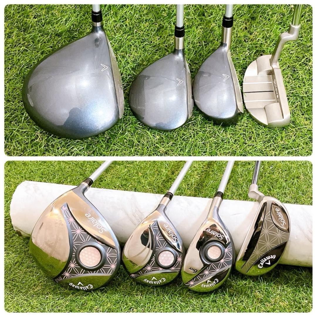 Callaway レディースハーフセット ソレイル レディース ゴルフクラブセット キャロウェイ ソレイル ソレイユ