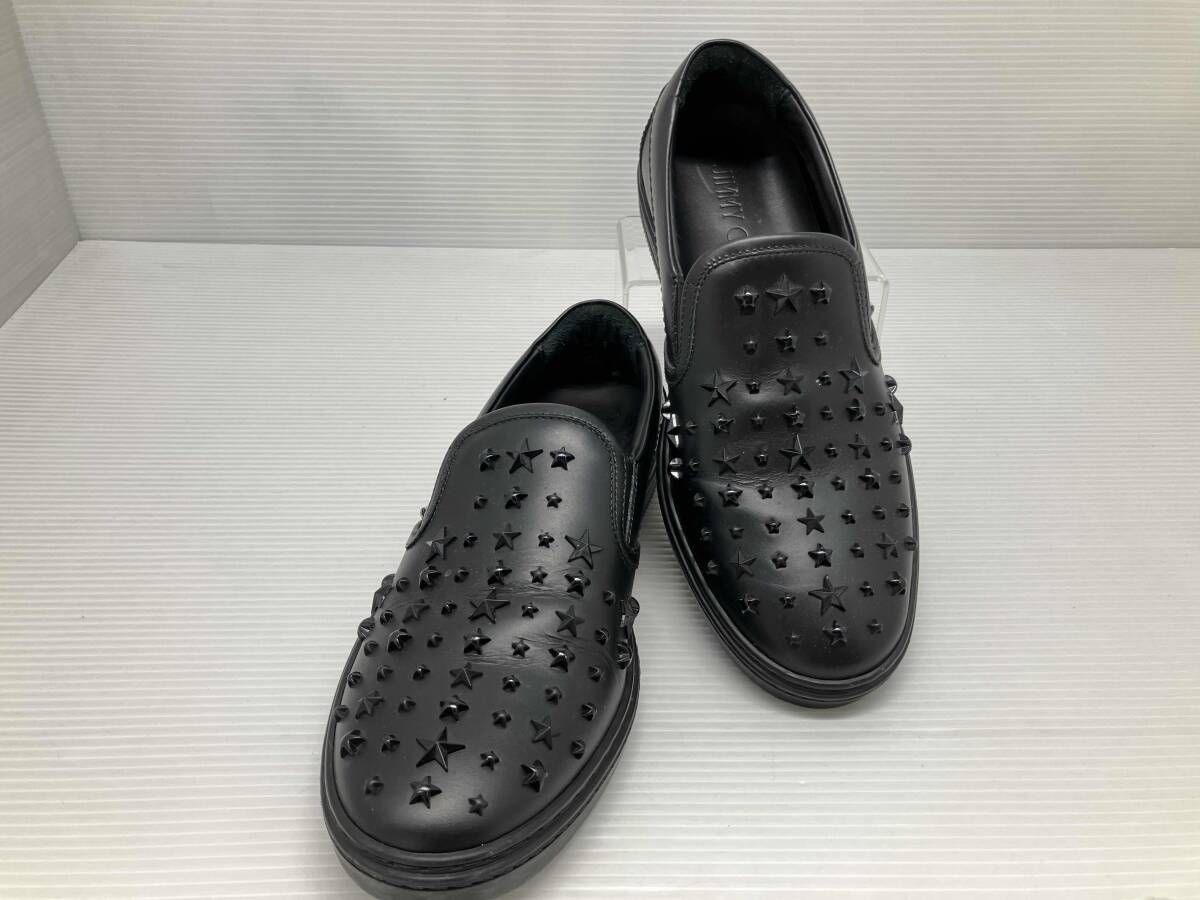 ☆ JIMMY CHOO ジミーチュウ スニーカー ローファー サイズ42 ブラック