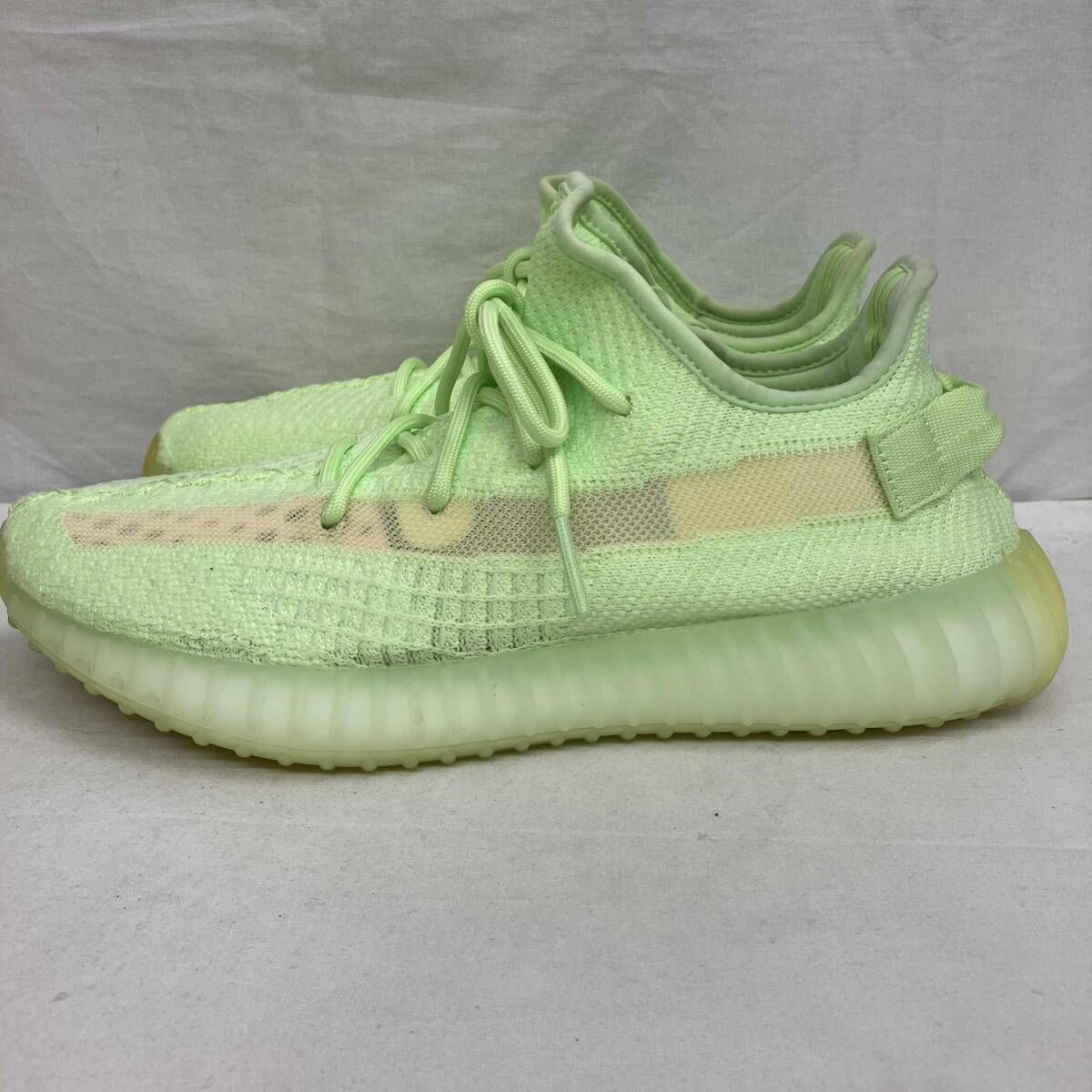 ADIDAS YEEZY BOOST 350 V2 EG5293／GLOW IN THE DARK スニーカー 