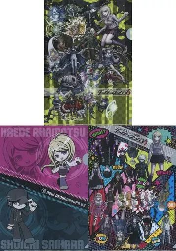 ダンガンロンパ シリーズ クリアファイルセット ダンガンロンパ A4クリアファイルセット スーパーダンガンロンパ2
