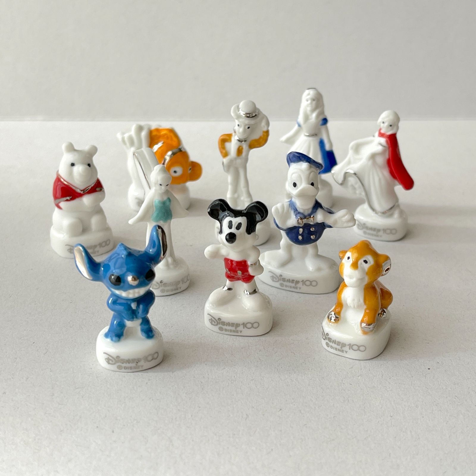 おまとめ専用　フェーブ　フランス　陶器　10点　23個 フェーヴ ディズニー100周年 10個 フランス フェーブ ミニチュア陶器