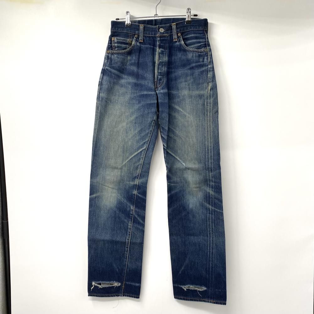 中古】90s LEVI'S VINTAGE CLOTHING 501XX BIGE ボタン裏刻印 555
