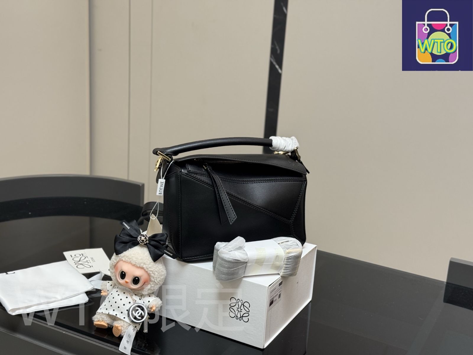 今日特価】Loewe ロエベ ジオメトリックバッグ パズルエッジ 高品質