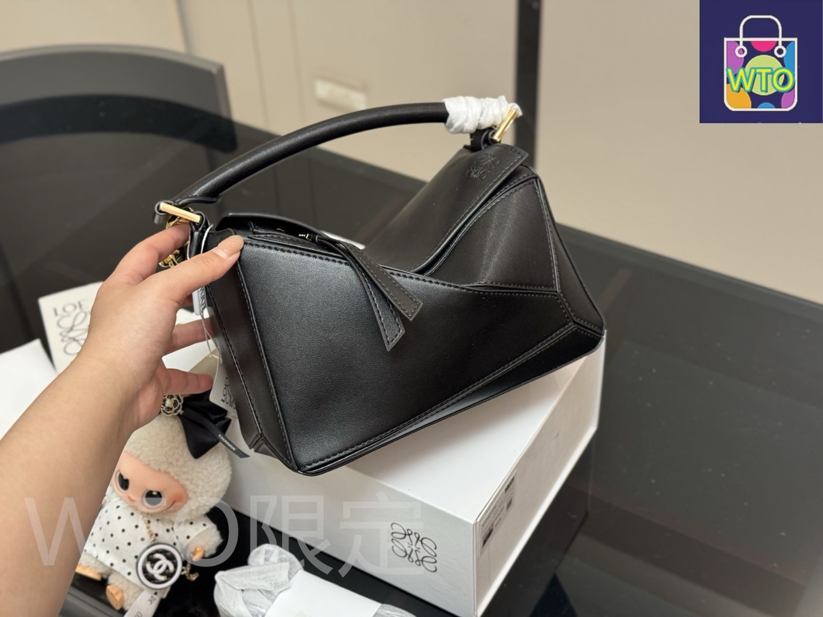 今日特価】Loewe ロエベ ジオメトリックバッグ パズルエッジ 高品質