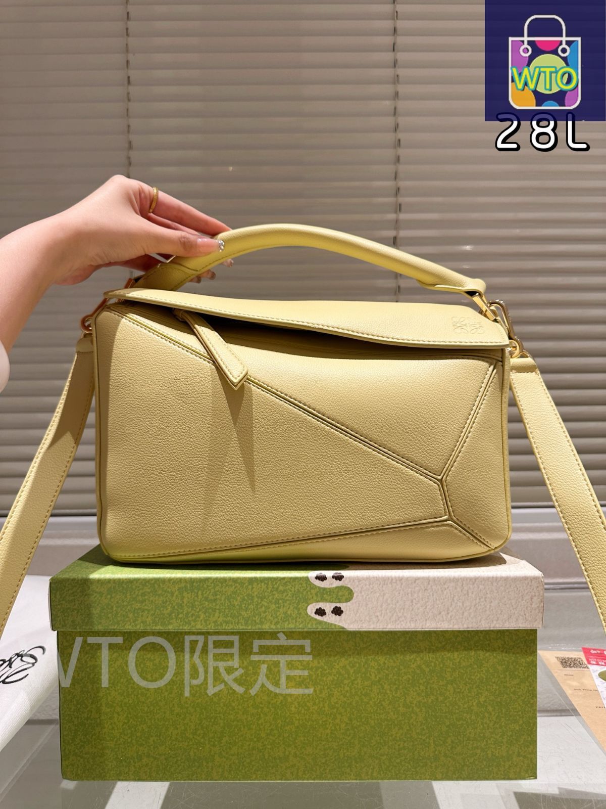 今日特価】Loewe ロエベ ジオメトリックミニバッグ ギフトボックス付き