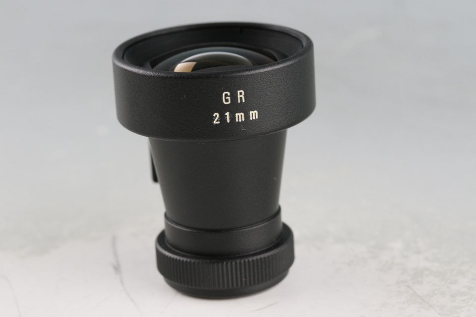 Ricoh GR 21mm F/3.5 Lens for Leica L39 + View Finder With Box
