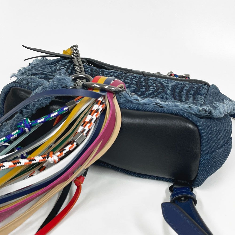 DIESEL ディーゼル 新品・アウトレット！デニム フリンジ バッグパック 