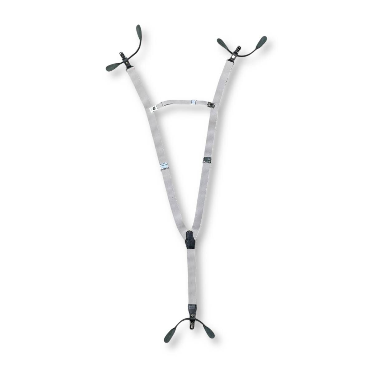 yohji yamamotoヨウジヤマモト サスペンダー YOHJI YAMAMOTO suspenders サスペンダー ホワイト ブラック シルバー