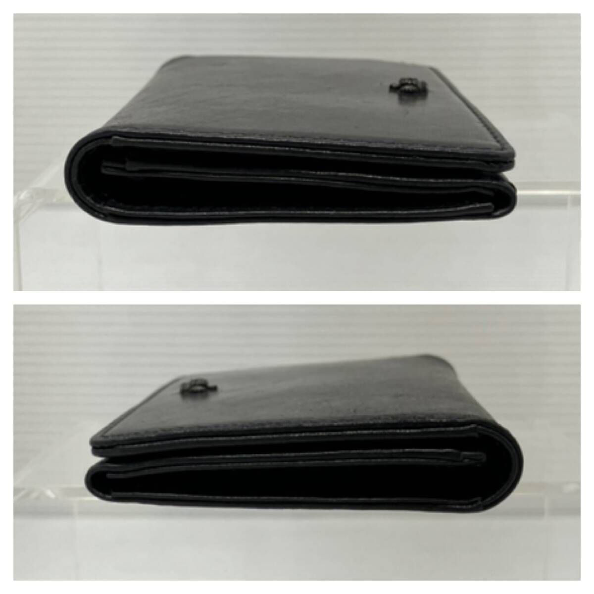 ☆ Justin Davis ジャスティン デイビス カードケース レザー ブラック