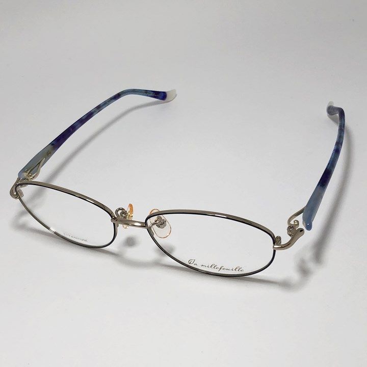 la millefeuille ] ラ・ミルフィーユ MLF151-4 54mmサイズ 超軽量 眼鏡