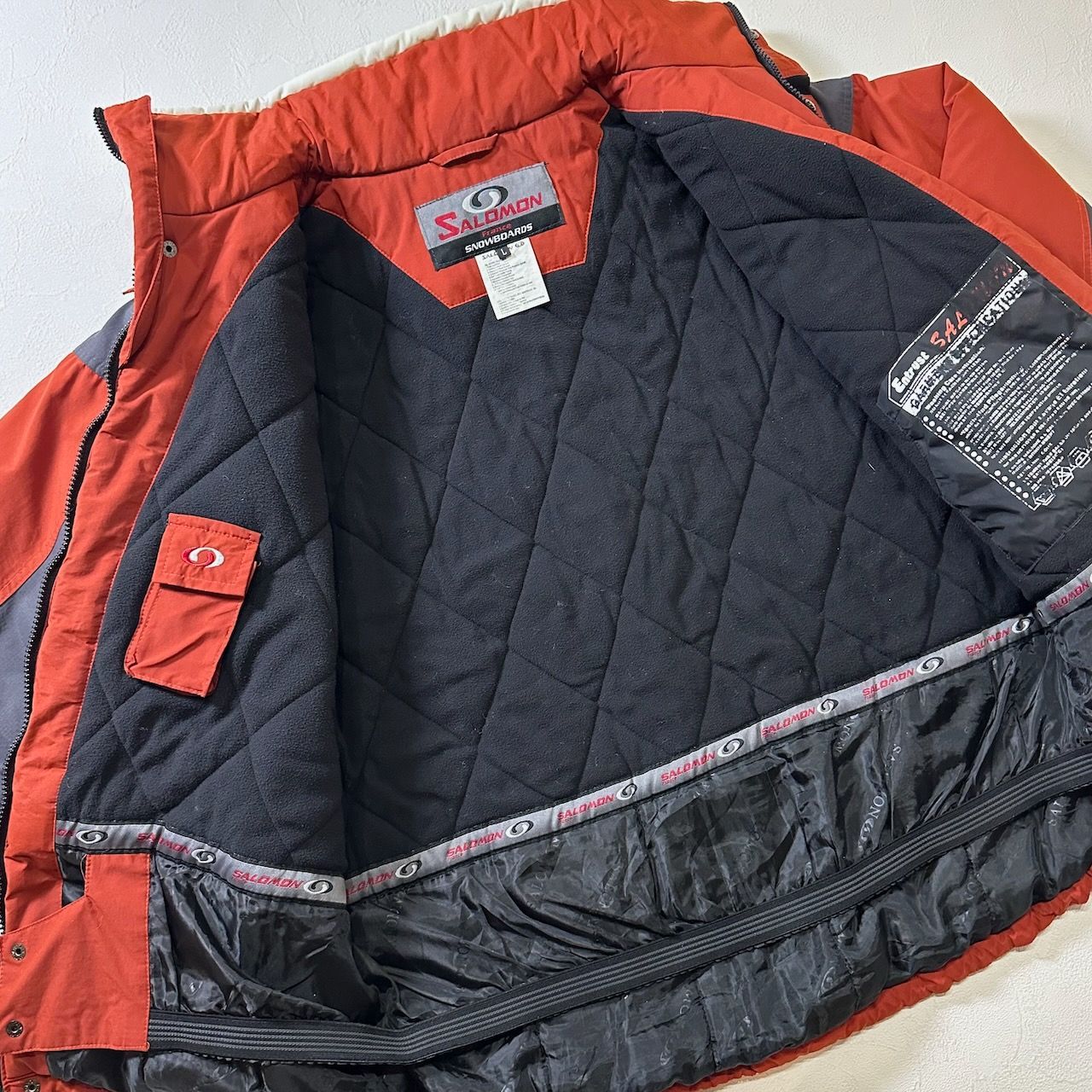 90s~ Salomon スノーボードジャケット ナイロン マウンテンパーカー