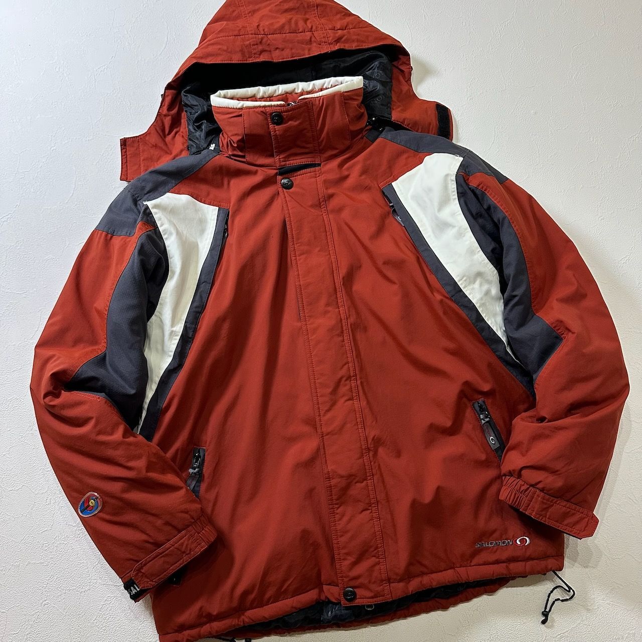 90s~ Salomon スノーボードジャケット ナイロン マウンテンパーカー