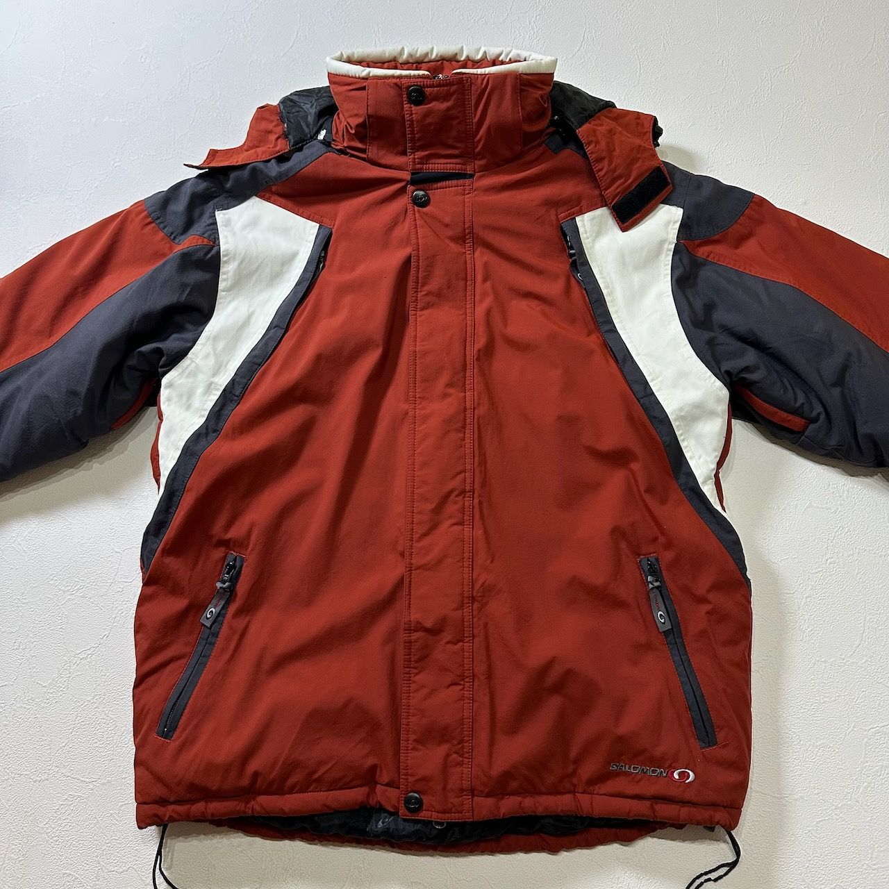 90s~ Salomon スノーボードジャケット ナイロン マウンテンパーカー