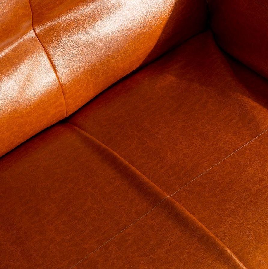 レザー調 リクライニング