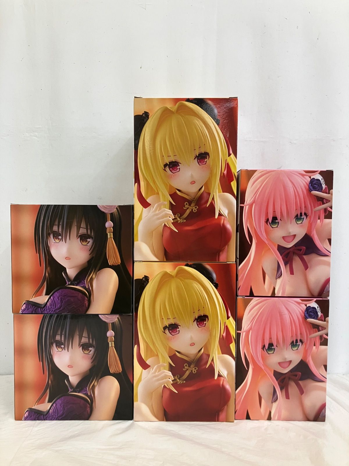 未開封 To LOVEる ダークネス Desktop Cute フィギュア 古手川唯 金色 