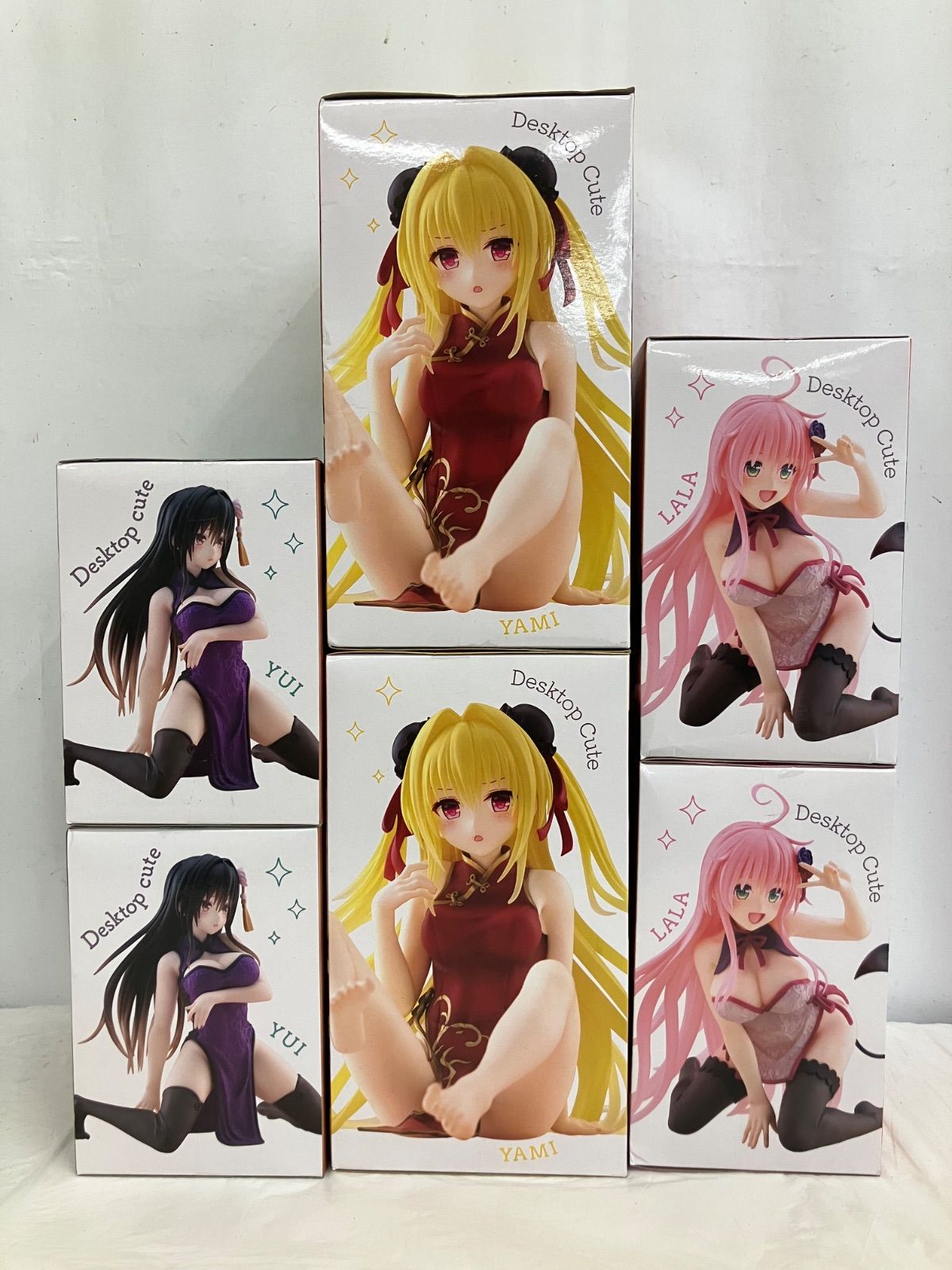 未開封 To LOVEる ダークネス Desktop Cute フィギュア 古手川唯 金色