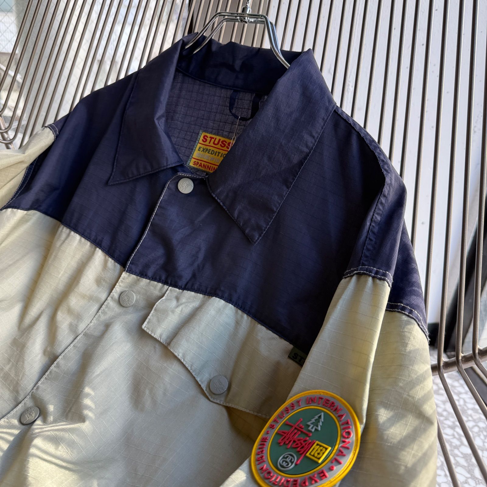 stussy / 90-00s 18周年記念nylon jacket オールドステューシー