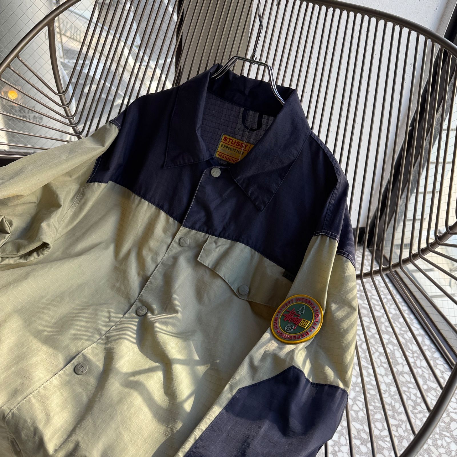 90'S OLD STUSSY 18周年記念ナイロンジャケット ヴィンテージ stussy / 90-00s 18周年記念nylon jacket オールドステューシー
