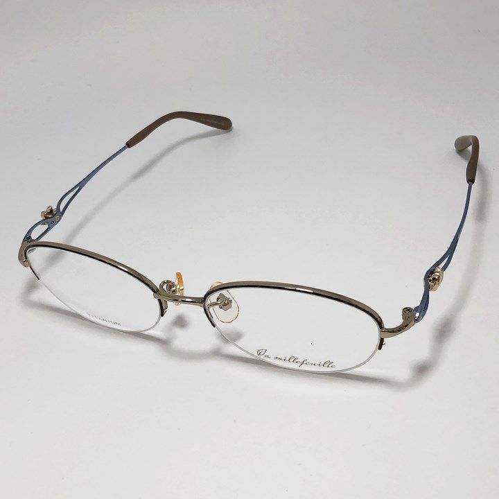la millefeuille ] ラ・ミルフィーユ MLF154-3 52mmサイズ 超軽量 眼鏡