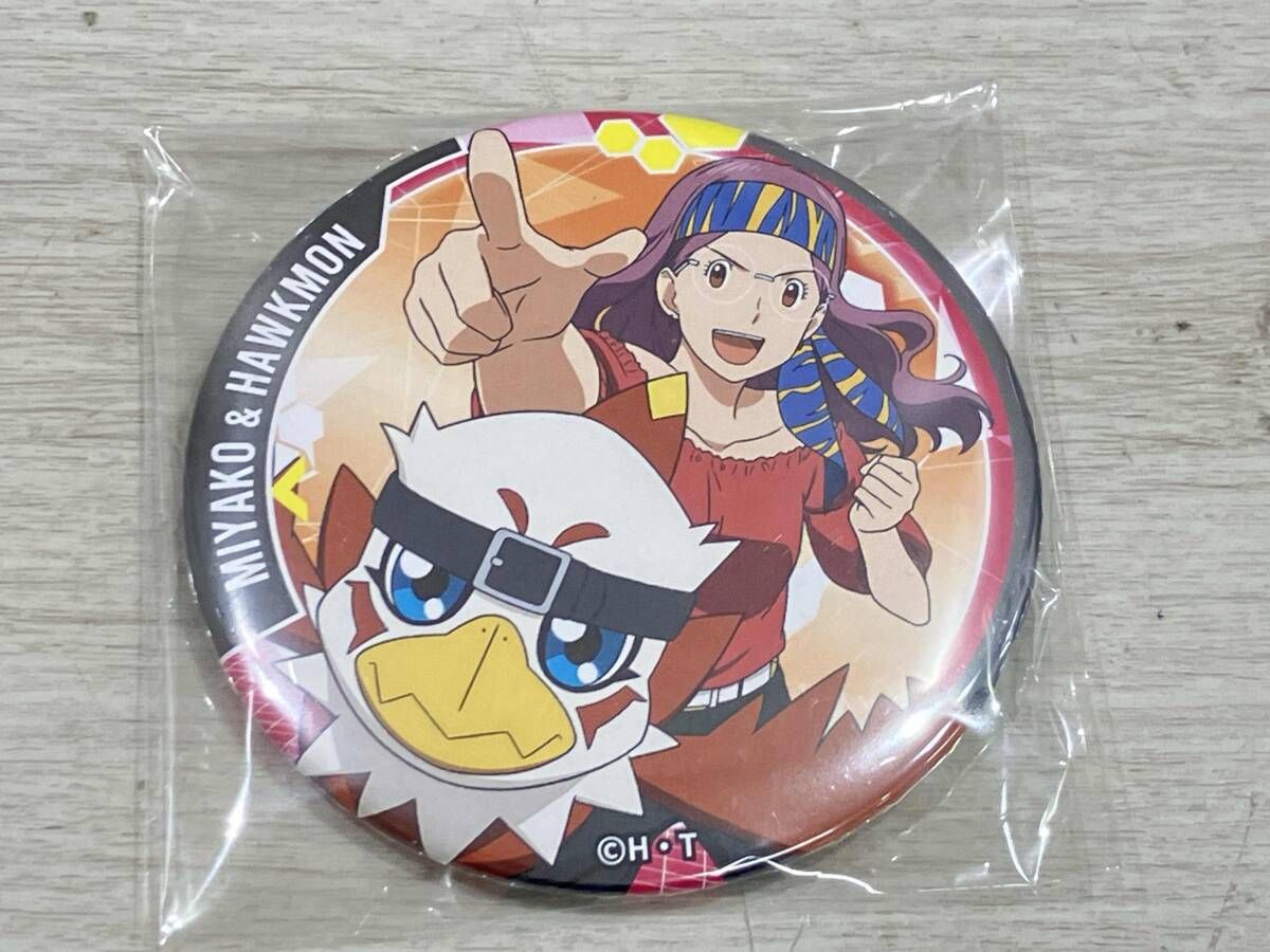 デジモンアドベンチャー ドでか缶バッジ 井ノ上 京 ホークモン - メルカリ