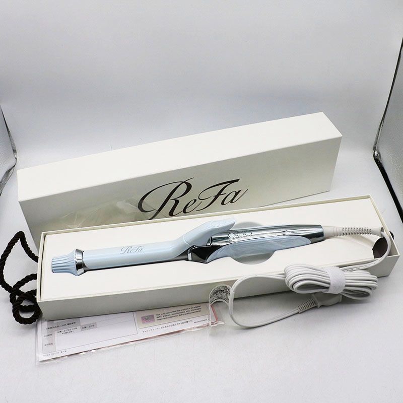 未使用 ReFa リファ カールアイロン プロ 26mm RE-AU-02A 新品】MTG ReFa CURL IRON PRO 26 RE-AU-02A ホワイト 26mm リファ
