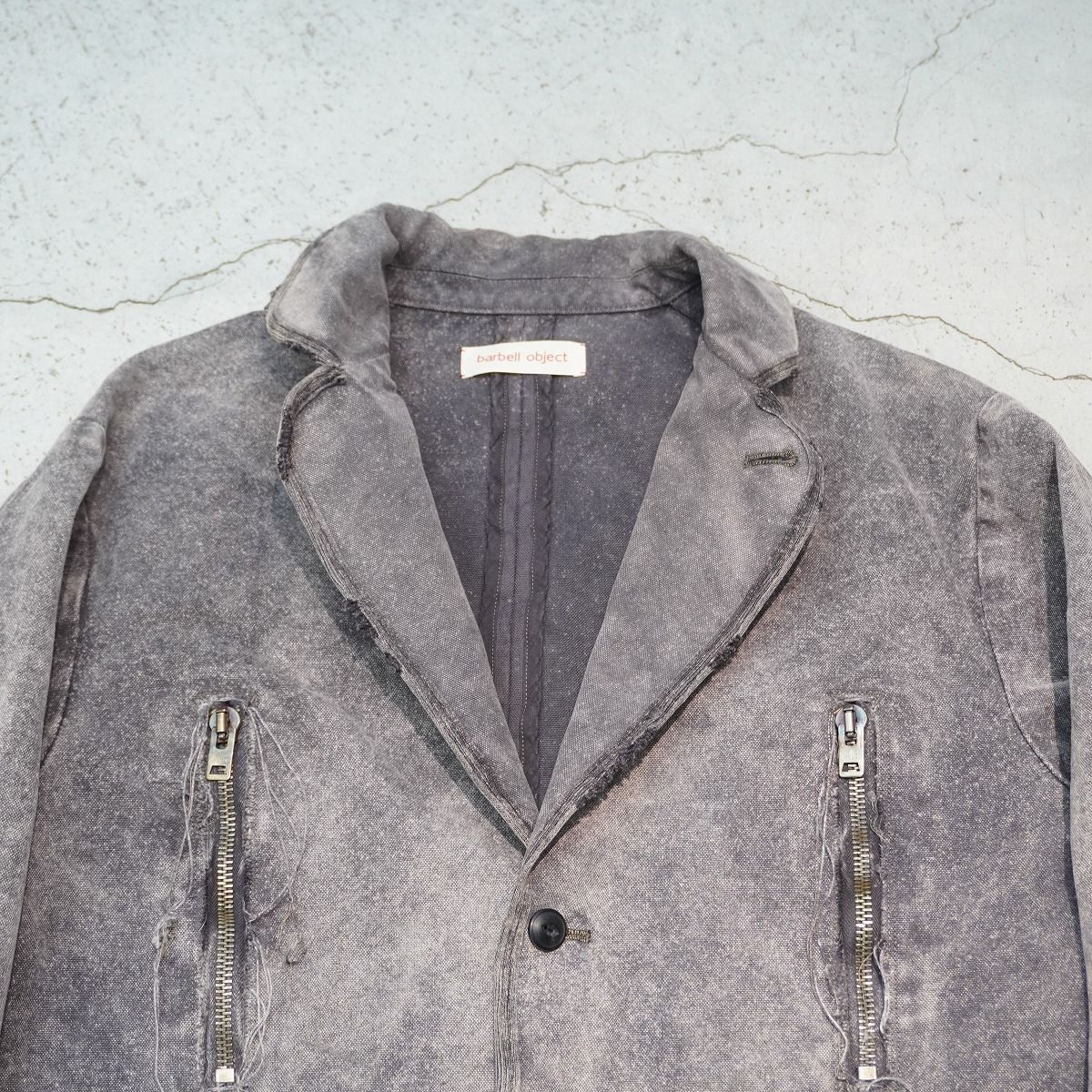極美品 正規 24AW barbell object バーベルオブジェクト bo-24a-j02 