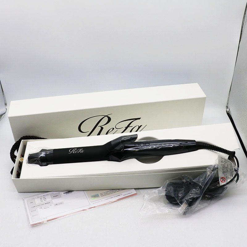 新品未使用 ReFa リファ カールアイロン プロ RE-AW-03A Φ32 ブラック