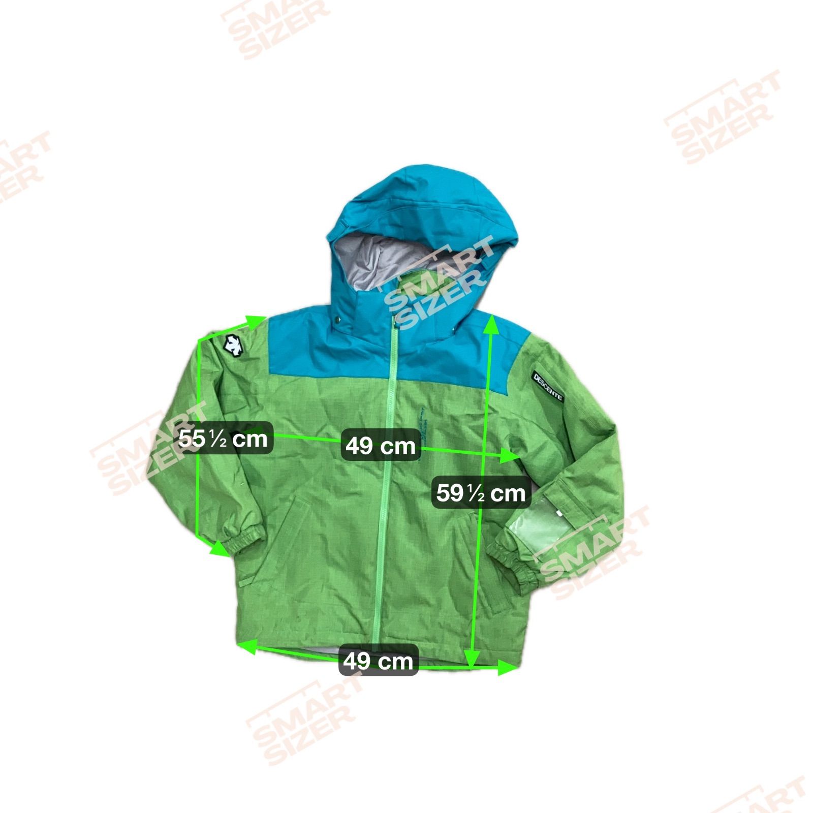 デサントdescentスキーウェア スキー スノボジャケット Mメンズ 緑 デサントdescentスキーウェア スキー スノボジャケット Mメンズ 緑