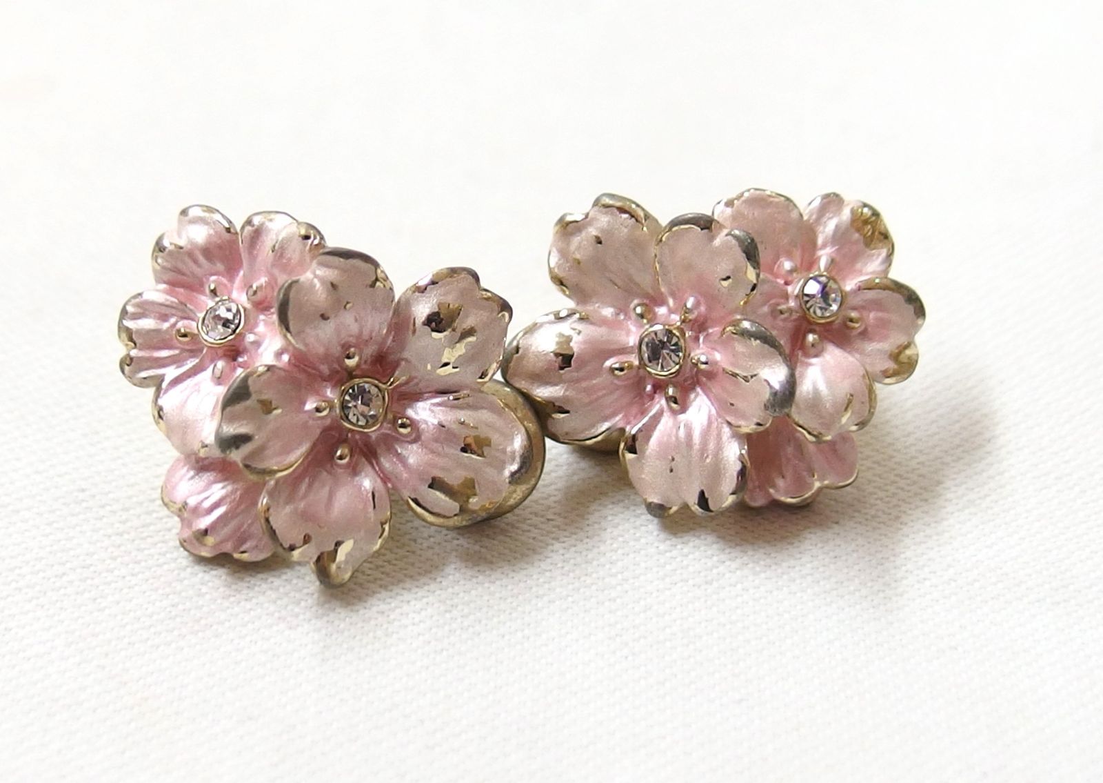 VENDOME BOUTIQUE ヴァンドームブティック 桜 イヤリング - メルカリ