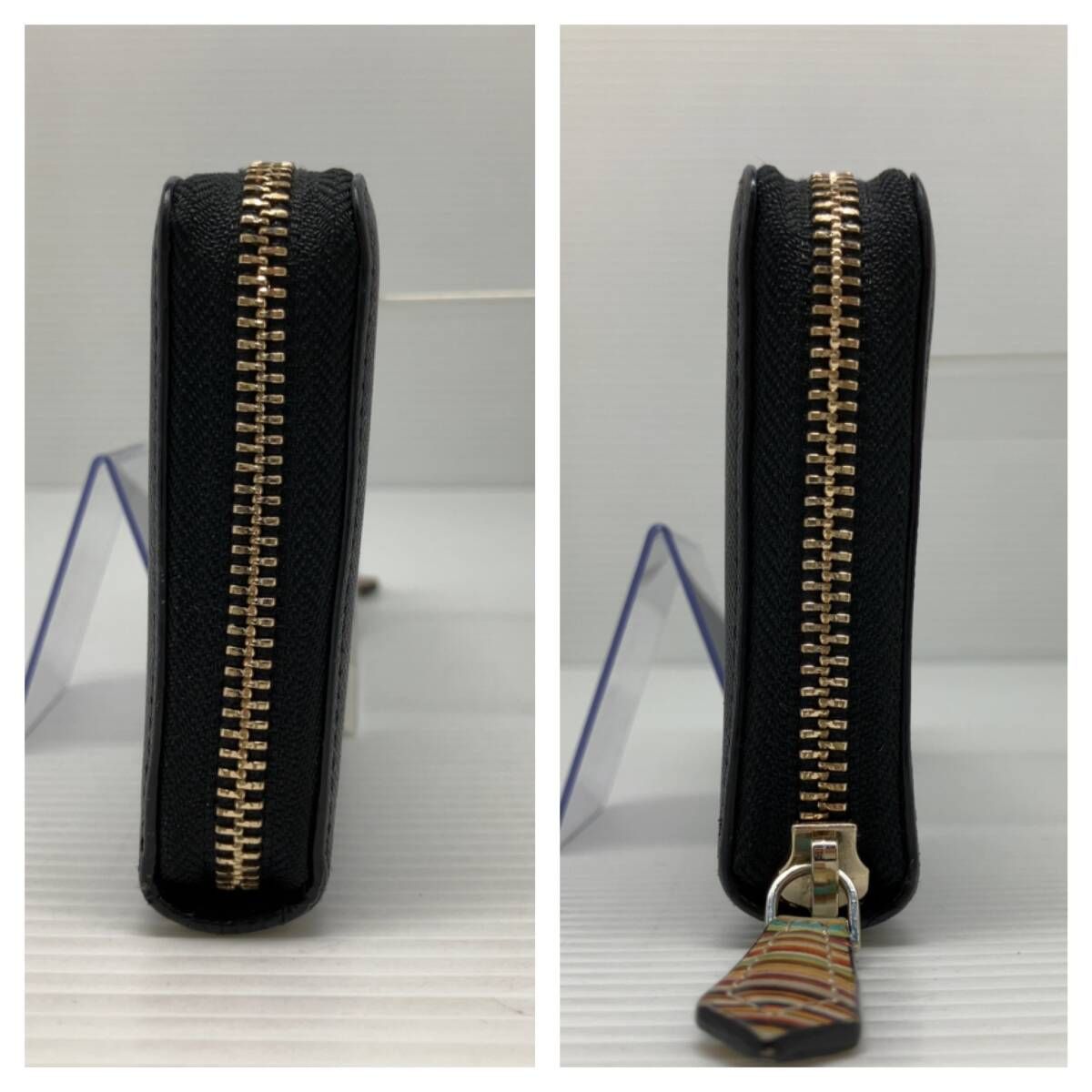 ポールスミス ベジタンストライプトリム 長財布 BPS634-71 No.4